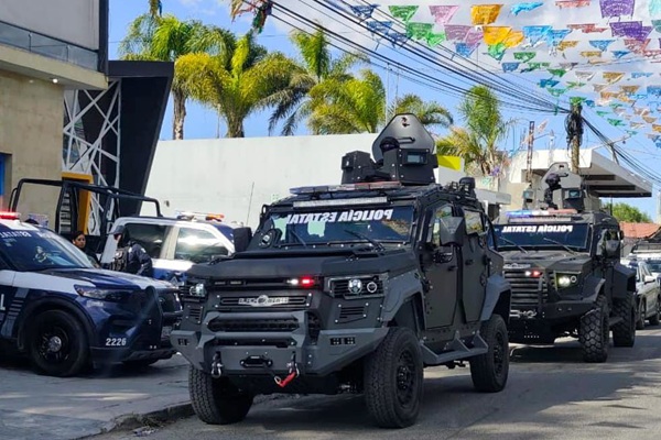 SSP Puebla asigna 15 elementos de la Policía Estatal para hacerse cargo de la seguridad en Huixcolotla
