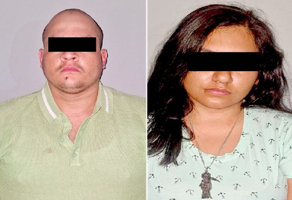 SSP de Puebla y Guerrero detiene a una pareja con armada con auto y dinero robado