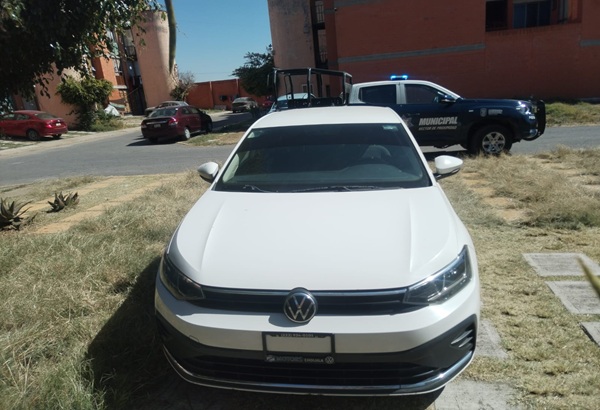 Seguridad Pública de Cuautlancingo encuentra el automóvil usado para intentos de levantón en La Carcaña y Manantiales