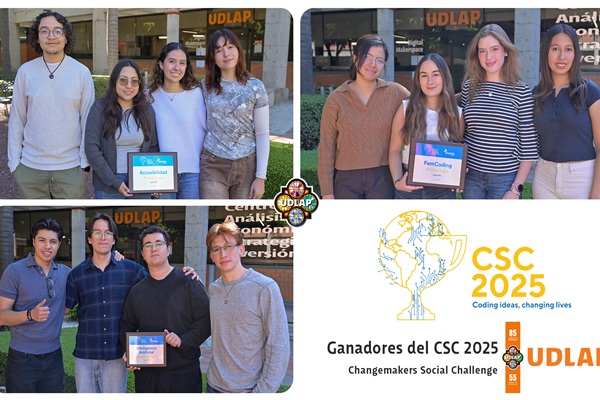 UDLAP Estudiantes triunfan en el Changemakers Social Challenge CSC2025