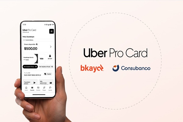 Uber, Consubanco y Bkaya lanzan Uber Pro Card en Puebla una innovadora solución financiera