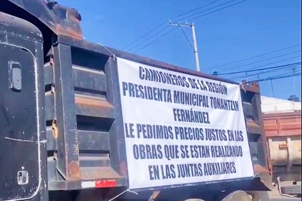 Este bloqueo de vialidades por el sector transportistas, es el segundo que se registra en menos de un mes en la zona metropolitana de Puebla