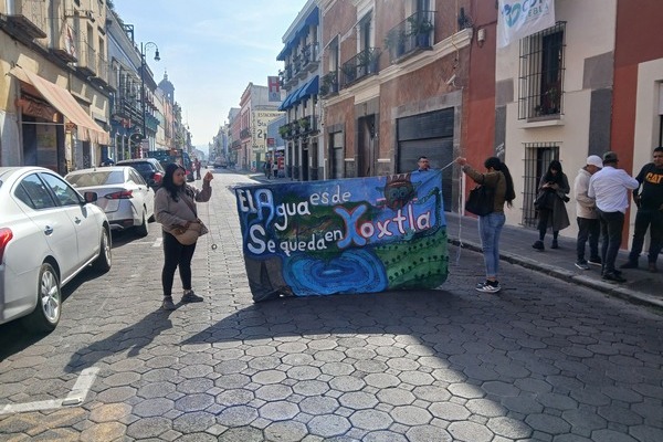 El abogado de defensores del agua de Xoxtla aseguró que Soapap y autoridades han activado una campaña de criminalización contra de ellos