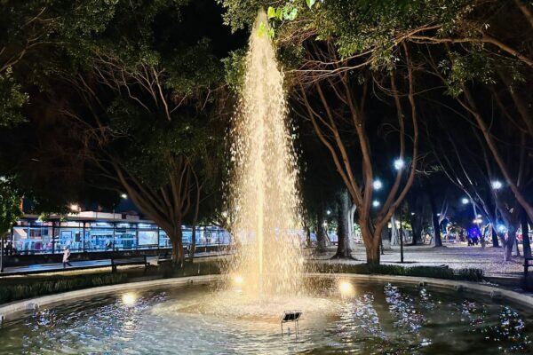 Ayuntamiento de Puebla ilumina de color amarillo monumentos y fuentes en Memoria de las Víctimas del Tránsito