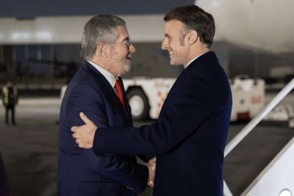 Macron, presidente de Francia, llegó la madrugada del viernes a México para su reunión con Sheinbaum Pardo en Palacio Nacional