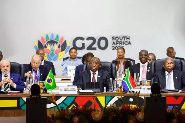 La Cumbre del G20 empezó bajo la presidencia rotatoria que ejerce Sudáfrica y marcada por la ausencia de Estados Unidos