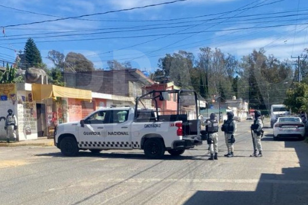 El operativo de la Guardia Nacional consistió en la revisión de vehículos con el objetivo de poder dar con lo robado en las últimas horas