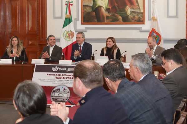 Puebla capital es el primer lugar nacional en el Índice de Transparencia y Disponibilidad de la Información Fiscal de los Municipios 2025