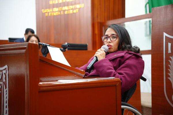 La diputada de Tlaxcala destacó que el cuidado debe entenderse como una actividad para el bienestar y desarrollo integral de las personas