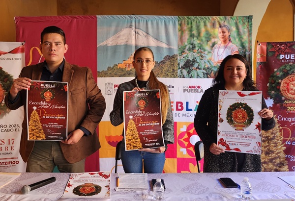 Asiste a Acatzingo para celebrar su evento navideño Espíritu, magia y tradición, del 14 de diciembre al 12 de enero