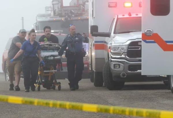 Cinco muertos tras desplome de aeronave de la Marina en Texas