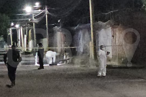 Un hombre, identificado como Luis Ignacio N., murió tras ser asesinado a balazos en un ataque directo en la colonia Popular