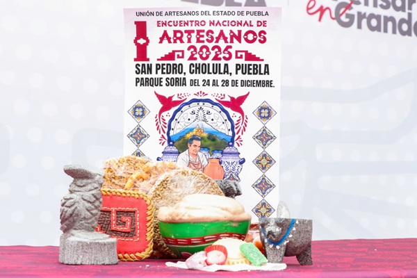 DÓNDE IR | Disfruta el Primer Encuentro Nacional de Artesanos 2025 en San Pedro Cholula, del 24 al 28 de diciembre