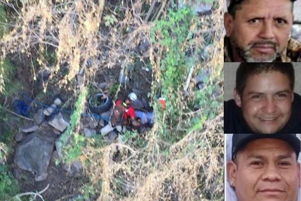 Tres hombres levantados en Tepeaca, entre cadáveres hallados en barranca de Nopalucan de la Granja, en límites de Puebla y Tlaxcala