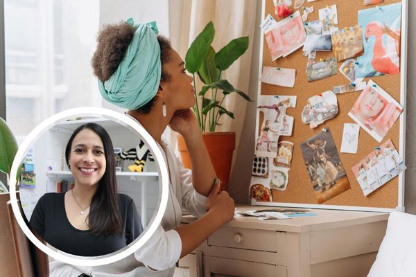 La académica señaló que el primer paso para crear un vision board es definir los objetivos que se desea lograr en el año entrante