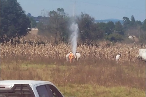 Tras diversas labores de autoridades, la fuga fue controlada exitosamente, restableciendo la seguridad en la zona de Ahuazotepec