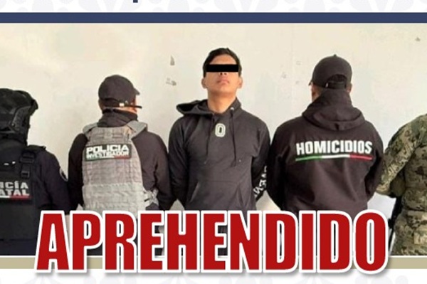 FGE Puebla captura a César N., de 19 años, tercer implicado en el incendio del bar Lacoss