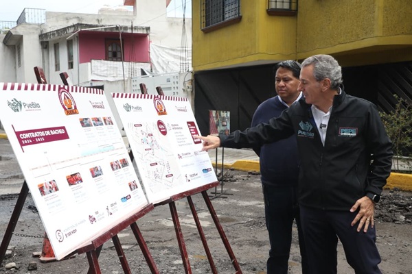 Fortalece Pepe Chedraui Campaña Bacheando Puebla con recursos obtenidos del programa de parquímetros