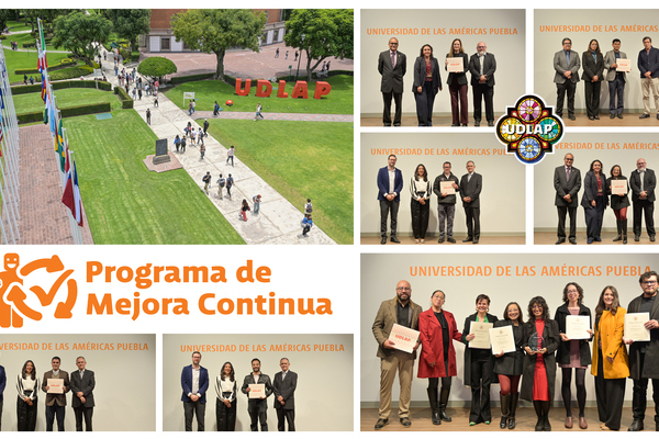 La UDLAP distinguió proyectos de mejoramiento, los cuales se rigen bajo mecanismos de evaluación del Programa de Mejora Continua
