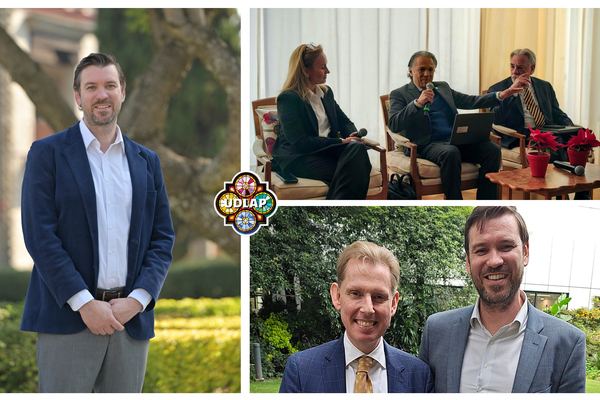 El Dr. Martin Jesper Larsson visitó la embajada de Suecia para participar en el conversatorio “Perspectivas del Premio Nobel de Economía"