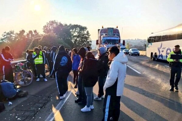 El atropellamiento de la peregrinación que se dirigía hacia la CDMX sucedió sobre la autopista México-Puebla, a la altura del kilómetro 73