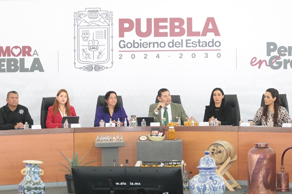 Gobernador de Puebla anuncia gira de dos días por EEUU; visitará nuevas casas de representación en 4 ciudades