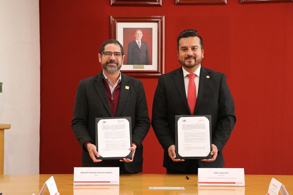 IBERO Puebla y CANACO SERVYTUR San Martín Texmelucan firman convenio
