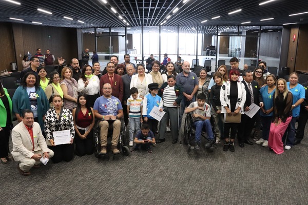 La diputada Elisa Limón señaló que desde el Congreso se trabaja y se legisla para mejorar la calidad de vida de las personas con discapacidad