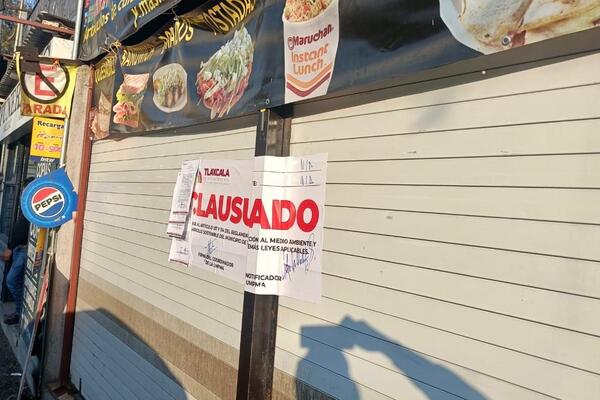 Procedieron a la colocación de sellos de clausura en los comercios de La Loma Xicohténcatl que no cumplían con las disposiciones vigentes