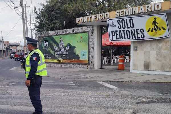 El Ayuntamiento de Puebla pone en marcha el dispositivo “Seminario Palafoxiano”, en inmediaciones de la referida institución