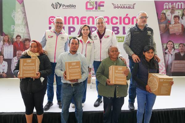 La entrega de despensas forma parte del programa Alimentación Imparable y responde al compromiso de fortalecer la seguridad alimentaria
