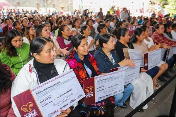 Alejandro Armenta señaló que con las mujeres al frente el dinero del Programa de Obra Comunitaria se administra de mejor manera