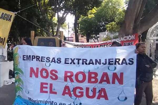 Los defensores del agua sostuvieron que es una mentira que los Polos de Desarrollo del Bienestar traerán progreso a la población