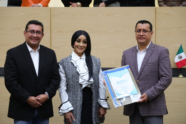 Presidenta de CDH Puebla entrega informe por escrito al Congreso; diputadas de oposición critican su trabajo, mientras 4T la defiende