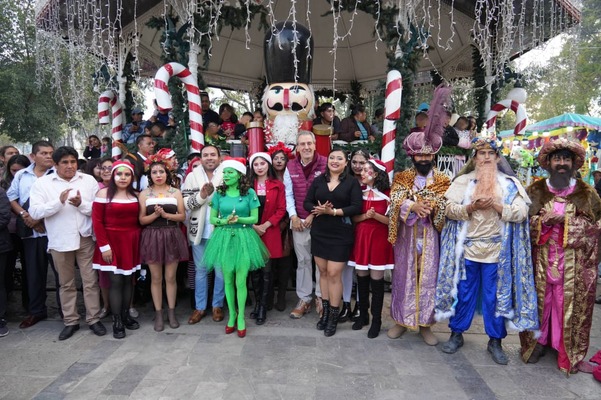 Pepe Chedraui compartió con vecinos una jornada navideña dedicada a reforzar el sentido de comunidad de Totimehuacan