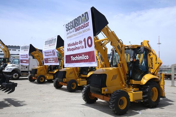 Las y los delegados de la Secretaría de Infraestructura son los responsables de los 16 Módulos de Maquinaria con los que cuenta Puebla