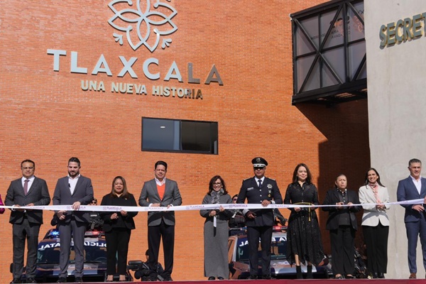 Inaugura Gobierno de Tlaxcala instalaciones de la SSC y de la Academia de Formación Policial