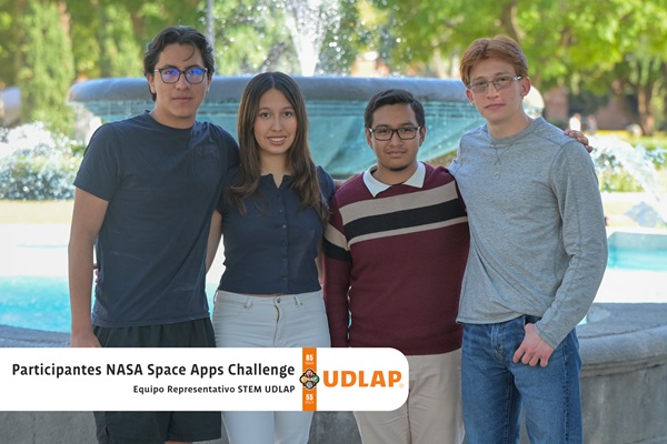 UDLAP | Integrantes del Equipo Representativo STEM destaca en el NASA Space Apps Challenge