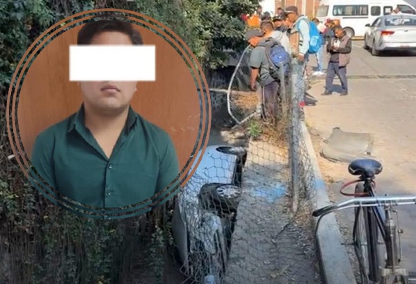 Mujer es atropellada por automovilista ebrio que al huir choca