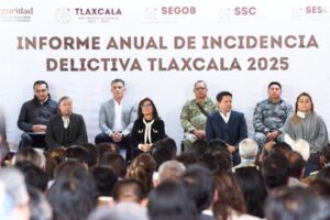 Presentan Informe Anual de Incidencia Delictiva Tlaxcala 2025