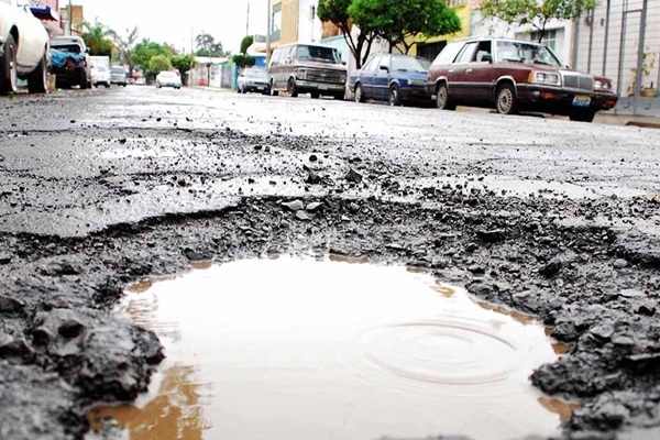 Presupuesto ha sido insuficiente para tapar todos los baches que hay en la ciudad de Puebla