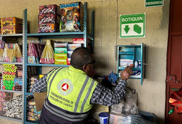 Protección civil de Tlaxcala llama a reforzar medidas de seguridad durante celebraciones decembrinas
