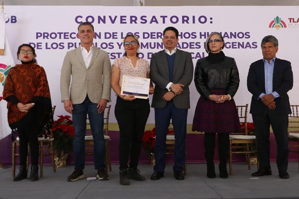 Realiza Segob Tlaxcala conversatorio sobre protección de derechos humanos de pueblos y comunidades indígenas