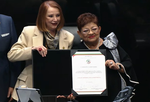 Senado de la República nombra a Ernestina Godoy como nueva fiscal general de la República