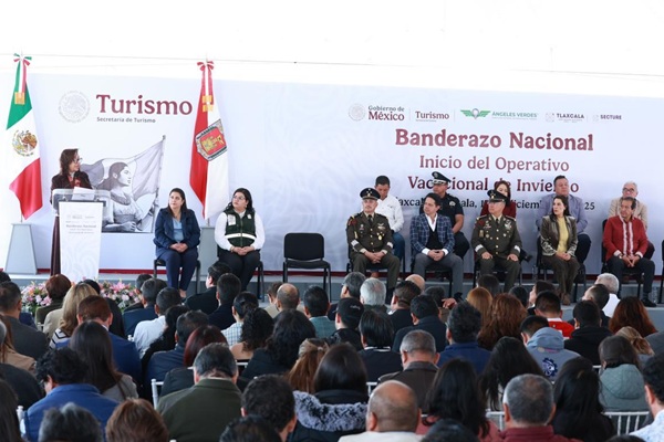 Tlaxcala encabeza arranque nacional del Operativo Vacacional de Invierno 2025
