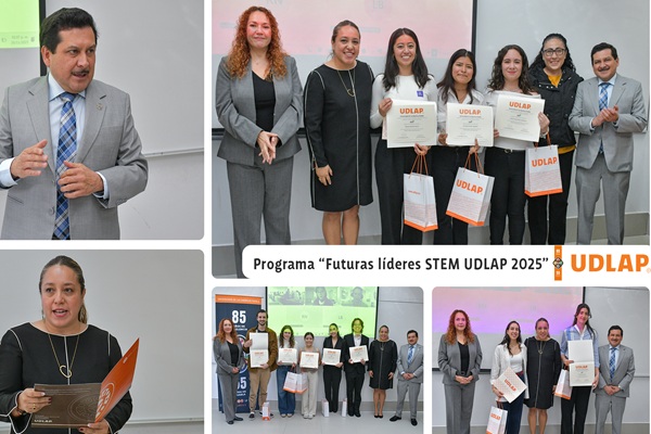 UDLAP Reconocen a las ganadoras de la primera edición del programa “Futuras Líderes STEM UDLAP 2025”