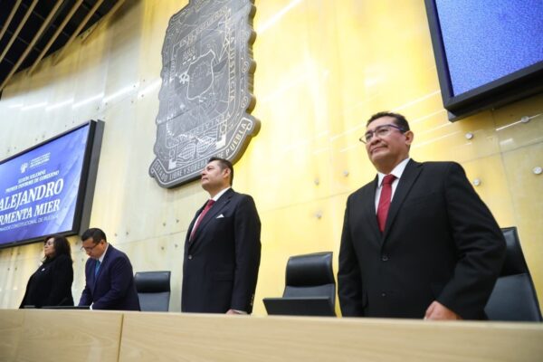 EN VIVO | Alejandro Armenta presenta su primer informe de labores ante el Congreso de Puebla