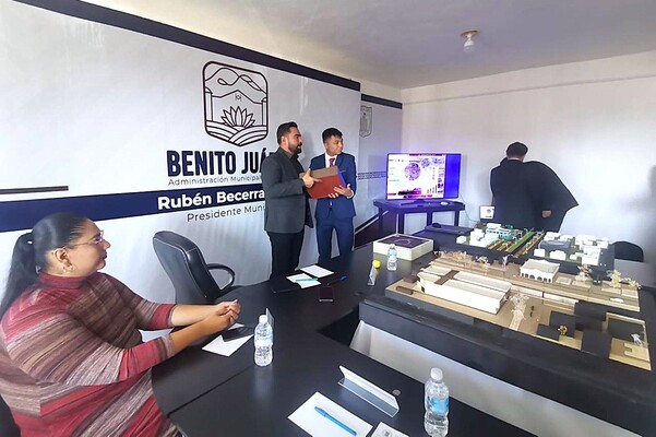 Alumnos de Licenciatura en Arquitectura presentaron el proyecto “Mercado Municipal para el Municipio de Benito Juárez, Tlaxcala".