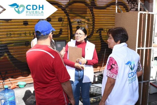 La CDH Puebla detalló que recabó testimonios de los inquilinos que rentaban una habitación en esa vivienda, ubicada en el Centro Histórico