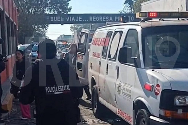 Una mujer de la tercera edad fue lesionada con un disparo de arma de fuego durante un asalto en el tianguis de San Martín Texmelucan